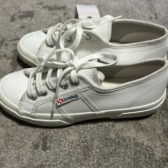 SUPERGA 2750 Leather NWT - Picture 1 of 6